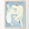 The Poster Club Wandbilder & Wanddekoration|Alle Werke<Lind, Sofia: »Hold You - Blue« mit Rahmen
