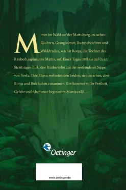 Kinder ZEIT Buchhandlung Kinderbücher Ab 9 Jahre<Lindgren, A: Ronja Räubertochter