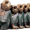 Ars mundi Alle Skulpturen|Bronze<Loriot: »Comedian Harmonists«
