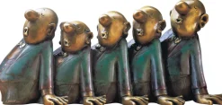Ars mundi Alle Skulpturen|Bronze<Loriot: »Comedian Harmonists«