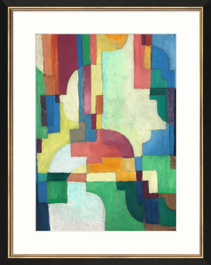 Ars mundi Alle Werke<Macke, August: »Farbige Formen«, 1913