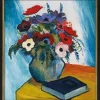 Ars mundi Alle Werke<Macke, August: »Stillleben mit Anemonen und blauem Buch«, 1911