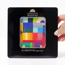 Kinder GRIMM’S Spiele Für Kinder|Konstruieren & Experimentieren<Magnetspiel »Geo-Grafisch«