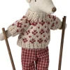 Kinder Maileg Nikolausgeschenke|Kuscheltiere & Puppen<Mama Wintermaus mit Skiset