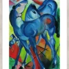 Ars mundi Alle Werke<Marc, Franz: »Die blauen Fohlen«, 1913