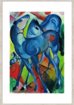 Ars mundi Alle Werke<Marc, Franz: »Die blauen Fohlen«, 1913