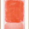 Ars mundi Alle Werke<Mark Rothko: »Red and Pink on Pink«, 1953 Holz hell gerahmt