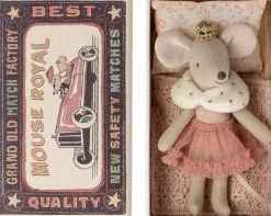 Kinder Maileg Kuscheltiere & Puppen<Maus »Prinzessin« in Streichholzschachtel