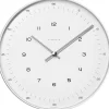 Junghans Wand- & Tischuhren<»Max Bill« Funk-Wanduhr mit Zahlen-Zifferblatt von