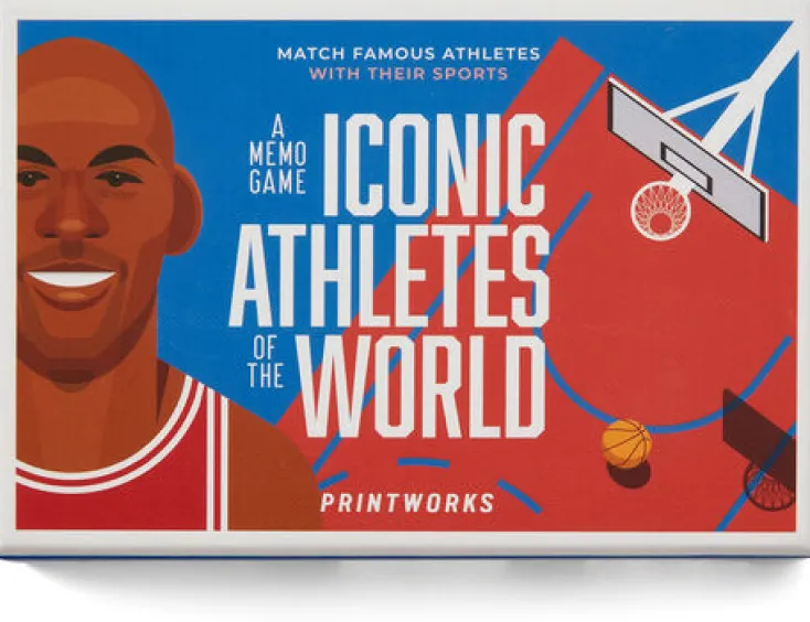 Kinder Printworks Spiele Für Erwachsene|Spiele Für Kinder<Memospiel »Ikonische Athleten«