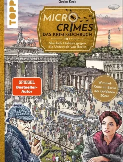 Kinder ZEIT Buchhandlung Bücher Für Jugendliche<Micro Crimes. Das Krimi-Suchbuch. Sherlock Holmes gegen die Unterwelt