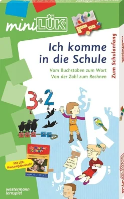 Kinder miniLÜK Spiele & Puzzle|Spiele Für Kinder<mini-LÜK-Set »Ich komme in die Schule«