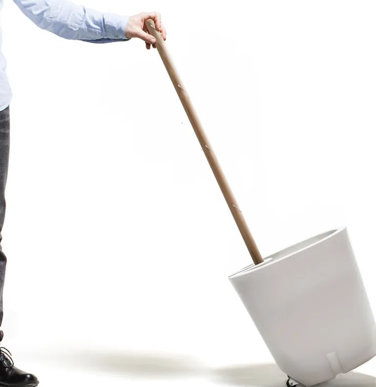 Urbanature Gartenhelfer<Mobiler Pflanzkübel