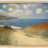 Ars mundi Alle Werke<Monet: »Strandweg zwischen den Weizenfeldern« (1882), gerahmt