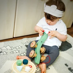 Kinder Small Foot Holzspielzeug<Nachzieh-Stecktier »Schnecke«