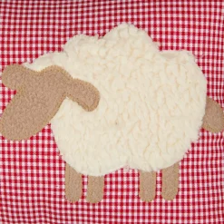 Kinder Glückspilz Textilien<Namenskissen »Schaf«