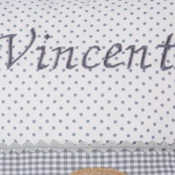 Kinder Glückspilz Textilien<Namenskissen »Storch«