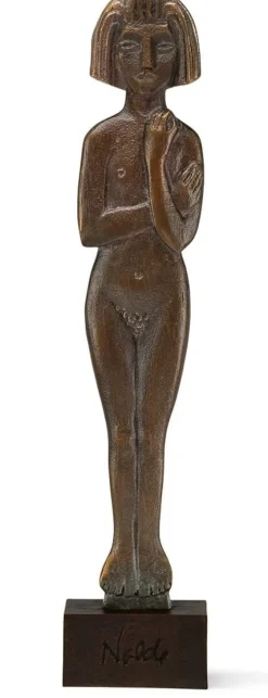 Ars mundi Alle Skulpturen|Bronze<Nolde, Emil: Skulptur »Stehende Frau«, 1913/14