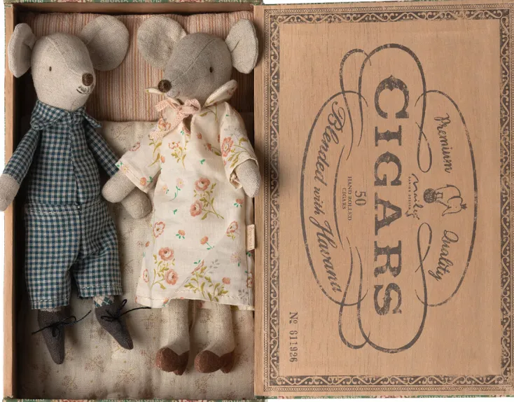 Kinder Maileg Kuscheltiere & Puppen<»Oma und Opa« Maus