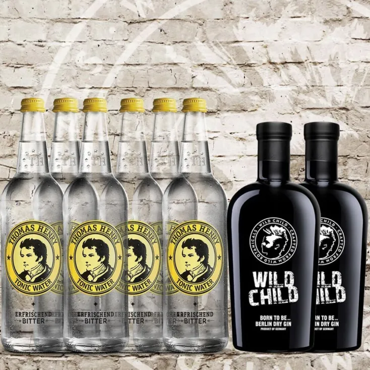 SASH & FRITZ Gin & Vodka<»Only For Friends« Gin-Tonic-Set