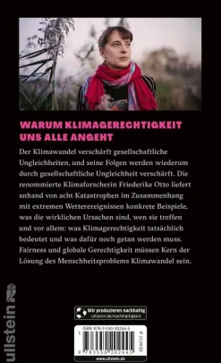ZEIT Buchhandlung Sachbücher<Otto, F: Klimaungerechtigkeit