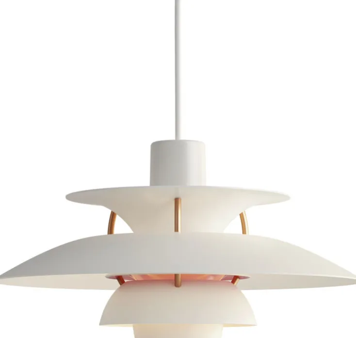 Louis Poulsen Pendelleuchten<Pendelleuchte »PH5 Mini Modern« in weiß