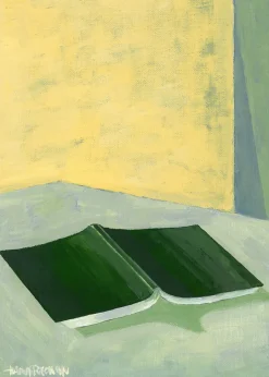 The Poster Club Wandbilder & Wanddekoration<Peterson, Hanna: »The Book«, mit Rahmung