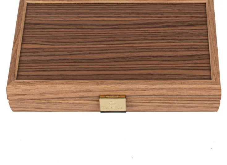 Kinder MANOPOULOS Spiele Für Erwachsene|Spiele Für Kinder<Pocket-Backgammon aus Nussbaum