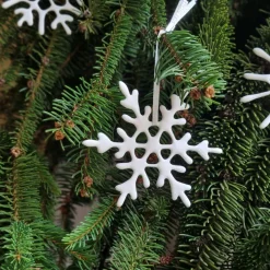 Silke Decker Dekoration & Vasen<Porzellan Schneekristalle, 6er Set verschiedener Größen