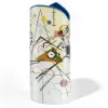 Ars mundi Keramik & Gläser<Porzellanvase »Composition VIII«, 1923 nach Wassily Kandinsky