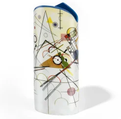 Ars mundi Keramik & Gläser<Porzellanvase »Composition VIII«, 1923 nach Wassily Kandinsky