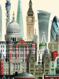 Martin Schwartz Wandbilder & Wanddekoration<Poster »London«