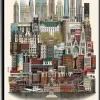 Martin Schwartz Wandbilder & Wanddekoration<Poster »New York«