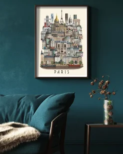 Martin Schwartz Wandbilder & Wanddekoration<Poster »Paris«