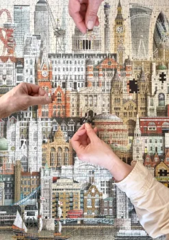 Kinder Martin Schwartz Puzzle Für Erwachsene<Puzzle 1000 Teile »London«