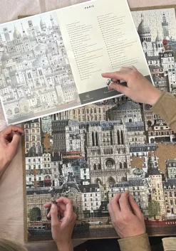 Kinder Martin Schwartz Puzzle Für Erwachsene<Puzzle 1000 Teile »Paris«
