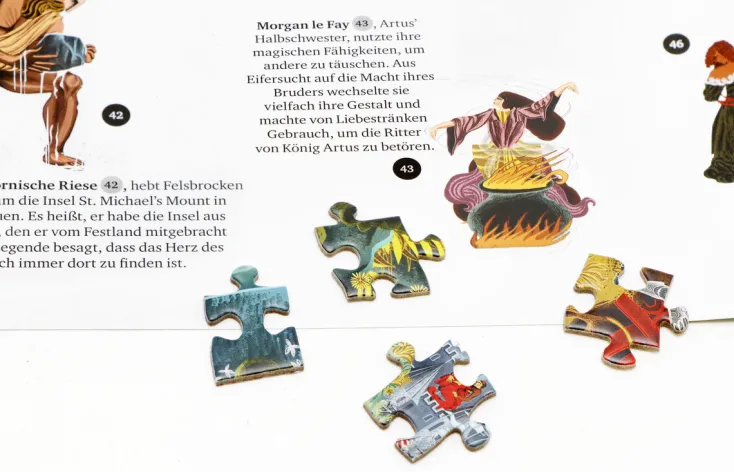 Kinder Laurence King Verlag Spiele & Puzzle|Puzzle Für Erwachsene<Puzzle »Die Welt von König Artus«