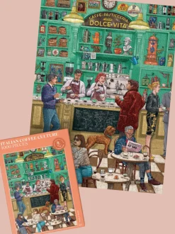 Kinder Water & Wines Spiele & Puzzle|Puzzle Für Erwachsene<Puzzle »Italienische Kaffee-Kultur«