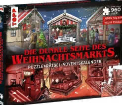 Kinder ZEIT Buchhandlung Spiele & Puzzle|Puzzle Für Kinder<Puzzle-Rätsel-Adventskalender: Die dunkle Seite des Weihnachtsmarkts