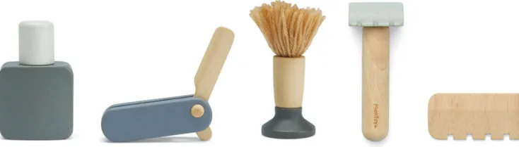 Kinder Plan Toys Nikolausgeschenke|Holzspielzeug<Rasier-Set für Kinder
