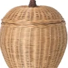 Kinder ferm LIVING Aufbewahrung|Möbel<Rattankorb »Apfel«