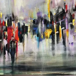 Ars mundi Alle Werke<Robert Hettich: »Urban Storys« 4 Bilder im Set (2021-23)