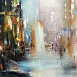 Ars mundi Alle Werke<Robert Hettich: »Urban Storys« 4 Bilder im Set (2021-23)