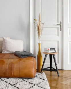 ROWAC Stühle & Sessel<-Schemel »Eiche Mattschwarz«