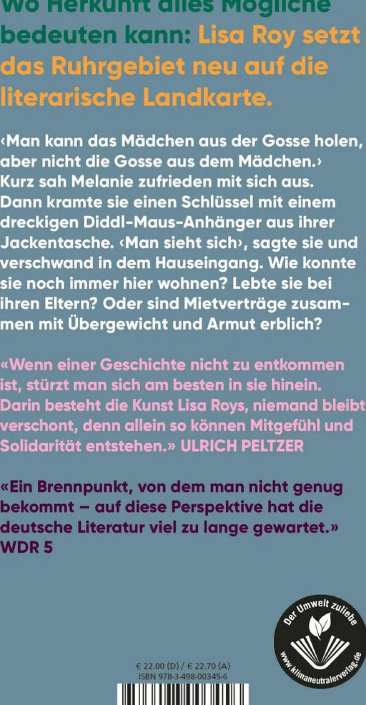 ZEIT Buchhandlung Romane<Roy, Lisa: Keine gute Geschichte