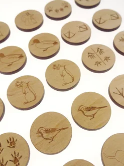 Kinder Stuka Puka Holzspielzeug|Spiele Für Kinder<Rätselspiel »Auf der richtigen Fährte«