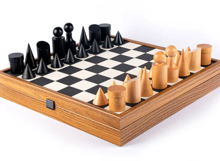 Kinder MANOPOULOS Spiele Für Erwachsene|Spiele Für Kinder<Schachspiel »Bauhaus Schwarz & Weiß« mit Schachfiguren