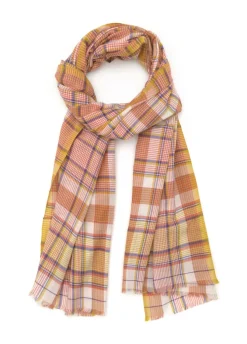 MOISMONT Baumwolle & Leinen<Schal »No. 666«, Poppy Red