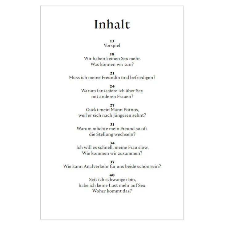 DIE ZEIT Sachbücher<Schlafzimmerblick