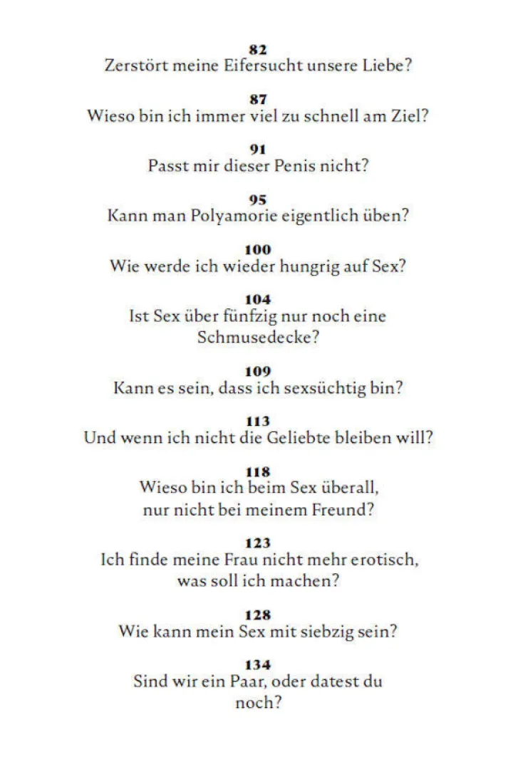 DIE ZEIT Sachbücher<Schlafzimmerblick